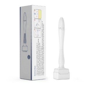 YEVYO Microneedles Derma Roller - Microneedling Stamp 0.25 mm, Micro Needle Skin Care Tool for Men and Women Home Use - White - 1 of 4