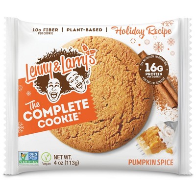 Lenny & Larry's Complete Vegan Cookie - Pumpkin Spice - 12ct