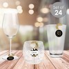 Big Dot of Happiness Adult 50th Birthday - Gold - Birthday Party Paper Beverage Markers for Glasses - Drink Tags - Set of 24 - 2 of 4