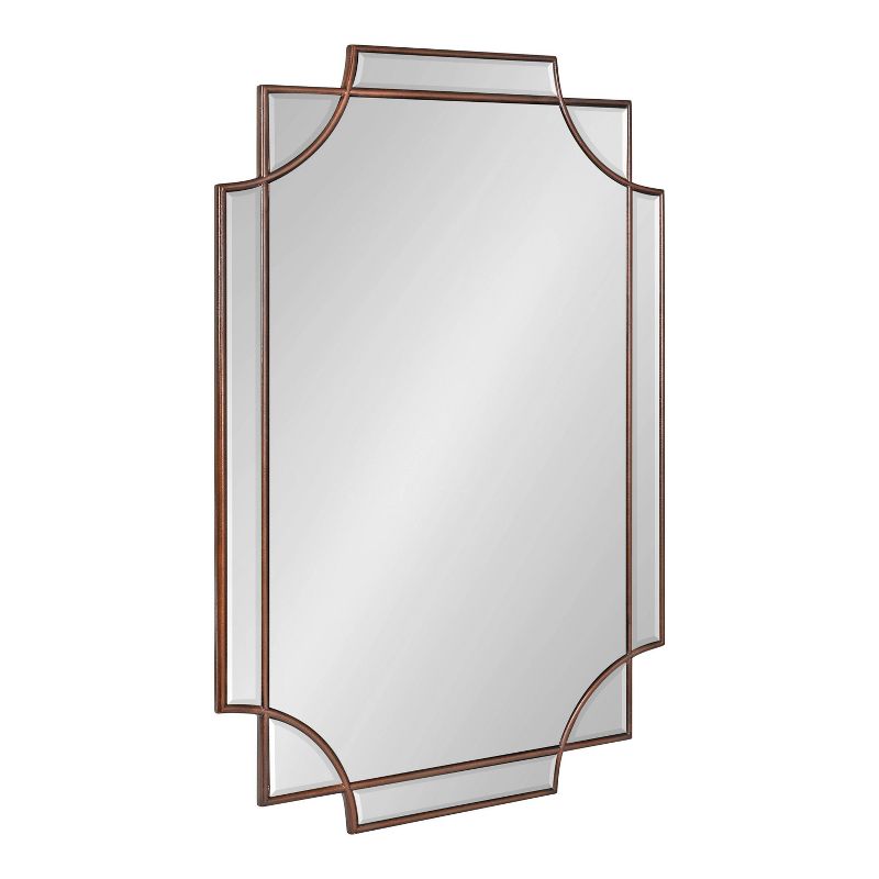24&#34; x 36&#34; Minuette Decorative Framed Wall Mirror Bronze - Kate &#38; Laurel All Things Decor, 1 of 9