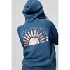 Women's Sun Shine Raglan Zip Hoodie - SPIRITUAL GANGSTER - 2 of 3