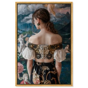 Art Remedy Birth of Venus Dress Fashion and Glam Wall Art Framed - 1 of 4