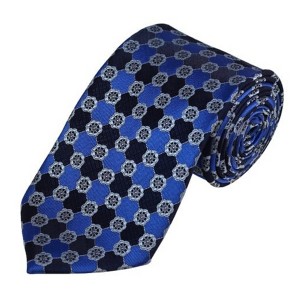 Men's Floral 3.25 Inch Wide And 58 Inch Long Woven Neckties - 1 of 4
