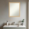 Amanti Art Bethany Non-Beveled Wood Framed Bathroom Vanity Wall Mirror - 4 of 4
