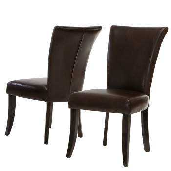 Stanford Dining Chairs Brown (Set Of 2) - Christopher Knight Home