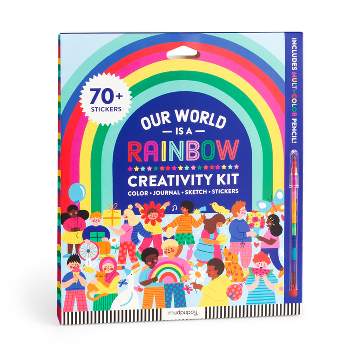 Our World Is a Rainbow Creativity Kit - by  Mudpuppy (Mixed Media Product)