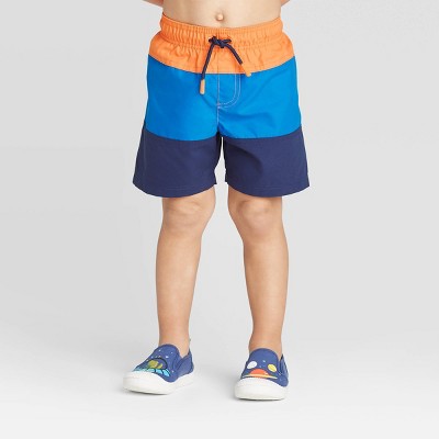 navy swim trunks
