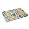 Deny Designs Carriecantwell Dinomite Dinosaurs Memory Foam Machine Washable Bath Mat - 2 of 4
