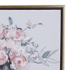 Canvas Floral Handmade Bouquet Framed Wall Art with Gold Frame Pink - Olivia & May: French Country Style, Botanical Painting - image 4 of 4