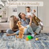 Area Rugs Washable Large Modern Abstract Living Room Rug Soft Anti-Skid Indoor Non-Shedding Carpets for Bedroom Dining Farmhouse Nursery Office - 2 of 4