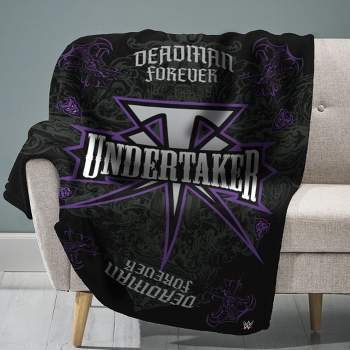 Sleep Squad WWE The Undertaker 60 x 80 Raschel Plush Throw