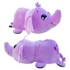 FlipaZoo Mushmillow Jazzy Giraffe to Emi Elephant Plus Bonus Baby FlipaZoo - 3 of 4