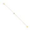 EVRY JEWELS WATERPROOF Gold or Silver Plated Initial Crystal Bracelet - 4 of 4