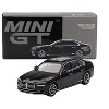 BMW i7 xDrive60 Black Sapphire Limited Edition 1/64 Diecast Model Car by Mini GT - 4 of 4