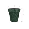 Briarwood Lane Everyday Planter 8.5" x 8.5" x 8.5" Tropical Leaves Small Planter - 2 of 4