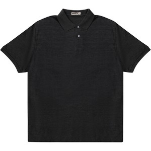 Whiskey and Oak Classic Fit Short Sleeve Polo Shirts for Men - 1 of 3