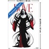 Trends International Wednesday: Season 2 (2025) - Morticia Dove Unframed Wall Poster Print White Mounts Bundle 14.725" x 22.375" - 3 of 4