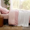 6-8 Pcs Prewashed Comforter Set Bed in a Bag with Soft Fleece Bed Blanket Down Alternative Bedding Set for All Seasons - 2 of 4
