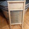 Lehman's Mini Glass Manual Washboard, Rub-A-Dub Spiral Crimp, Functional and Decorative, MINI Size 18 in x 8.5 in - image 4 of 4