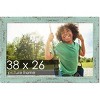 PosterPalooza | Shabby Chic Green Picture Frame - UV Acrylic, Backing Board, Hanging Hardware Included - 2 of 4