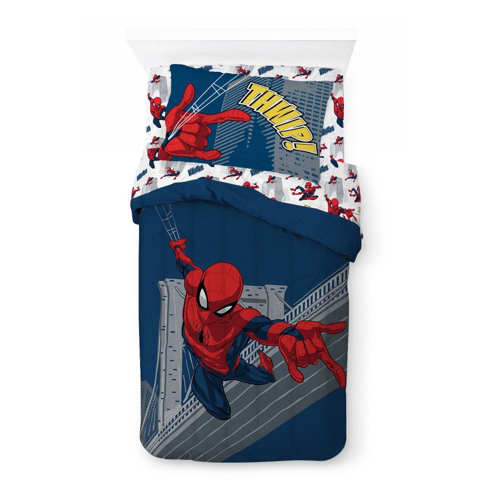 Photos - Duvet MARVEL Full  Spider-Man Kids' Comforter 