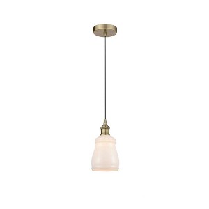 Ellery - 1 Light Cord Hung Mini Pendant In Nautiical Style-9.75 Inches Tall and 4.5 Inches Wide - 1 of 1