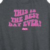 Women's - Barbie - Best Day Ever Graphic Racerback Tank - 2 of 4