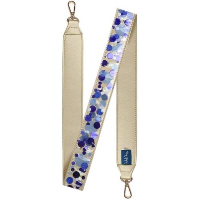 Packed Party Strap For Clear Cooper Crossbody Bag; Spirit Squad Confetti Strap For Women and Girls Fashion Purse, Handbag; Trendy for Ladies at