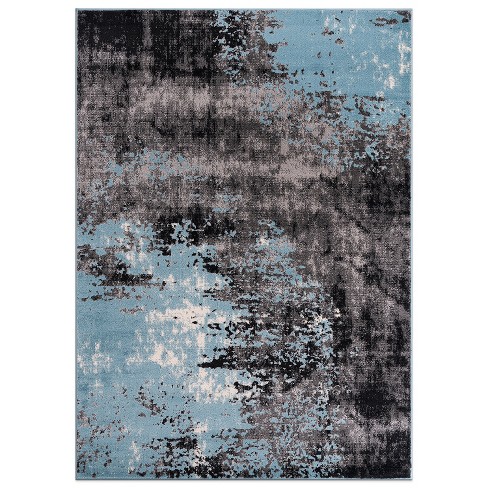 Home Dynamix Splash Adja Contemporary Abstract Swirl Area Rug : Target