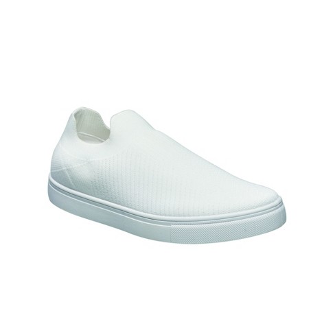 Orly white canvas store sneakers