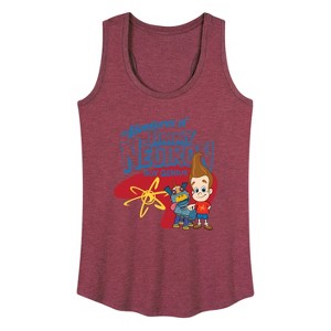 Women's - Jimmy Neutron - Adventures of Jimmy Neutron Graphic Racerback Tank - 1 of 4