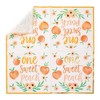 Sparkle and Bash 50 Pack Sweet Peach Paper Napkins for Baby Shower, Birthday Party Supplies (6.5 in) - 3 of 4