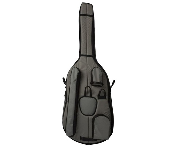 Mooradian Deluxe 3/4 Double Bass Bag Medium 3/4 Silver