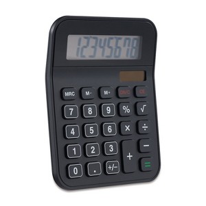 TRU RED TR230 8-Digit Desktop Calculator Black - 1 of 4