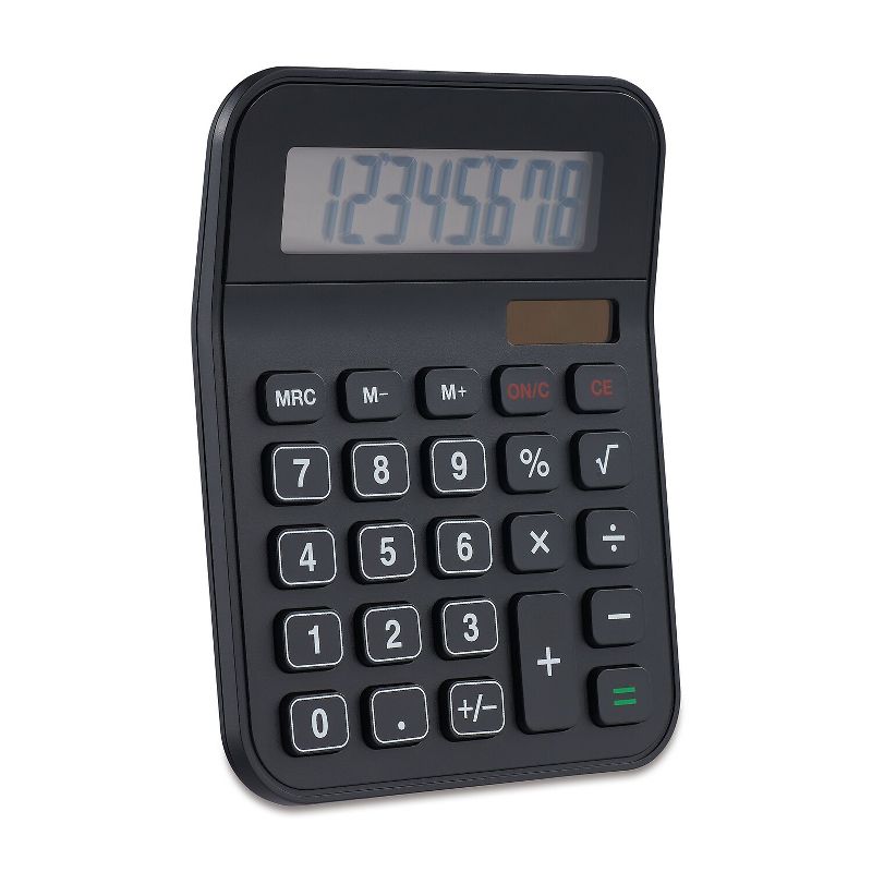 TRU RED TR230 8-Digit Desktop Calculator Black, 1 of 6