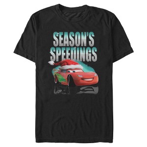 Mens Cars Season's Speeding T Shirt - 1 of 4