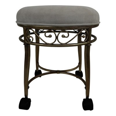 Carolina Living Victorian Vanity Stool - Bronze