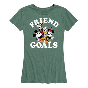 Women's - Disney - Friend Goals Short Sleeve Graphic T-Shirt - 1 of 4