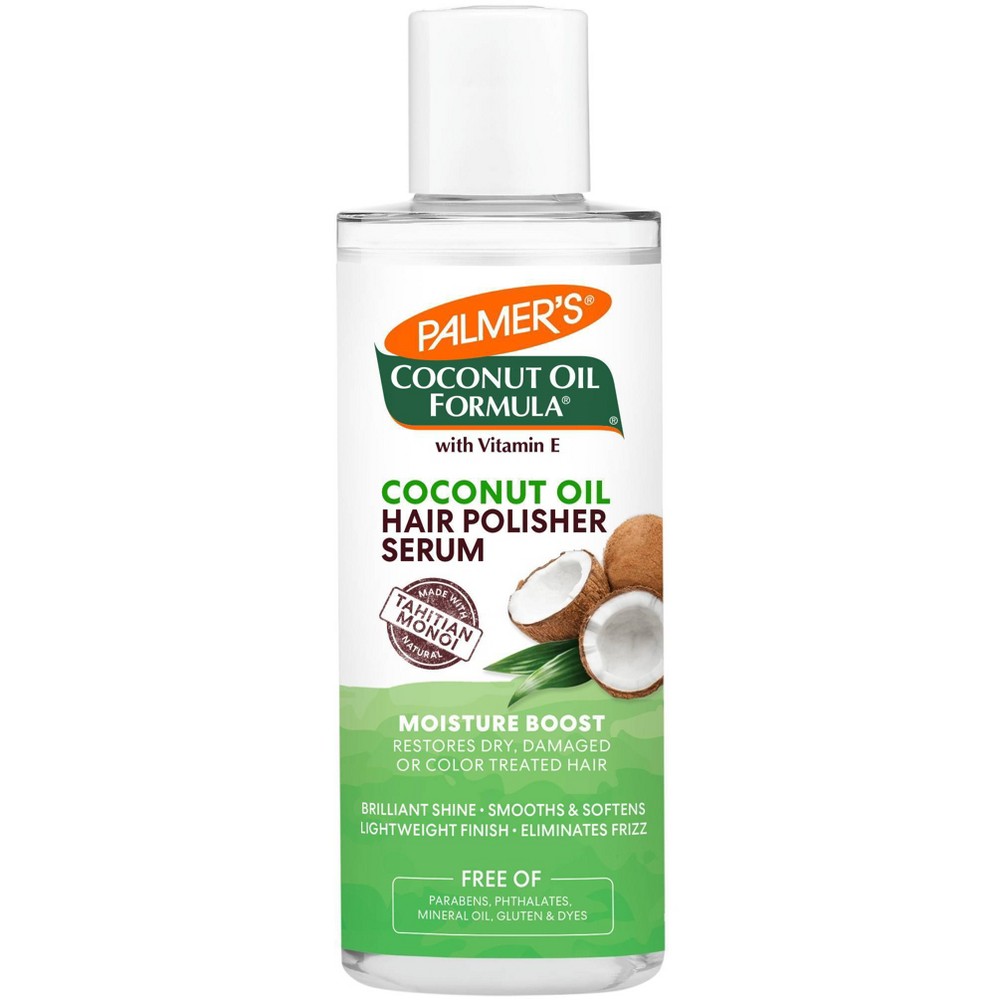 Photos - Hair Product Palmer's Coconut Oil Formula Moisture Boost Hair Polisher Serum - 6 fl oz