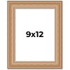 PosterPalooza | Photo Size Weathered Yellow Picture Frame - UV Acrylic, Foam Board Backing, Hanging Hardware - 2 of 4