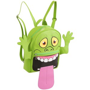 HalloweenCostumes.com   Trick-or-Treat Ghostbusters Slimer Tote, Yellow/Pink/Green - 1 of 4
