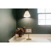 Petal Lane 7"x9" Two Fish Gray Skinny Framed Wall Art Brown - 4 of 4