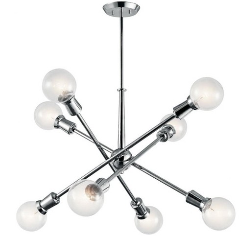 Kichler Lighting Armstrong 8 - Light Chandelier in  Chrome - image 1 of 3