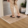 VECELO Front Door Mat Welcome Mat, Absorbent Muddy Kitchen Rugs, Non-Slip Rubber Backing Doormat - 4 of 4
