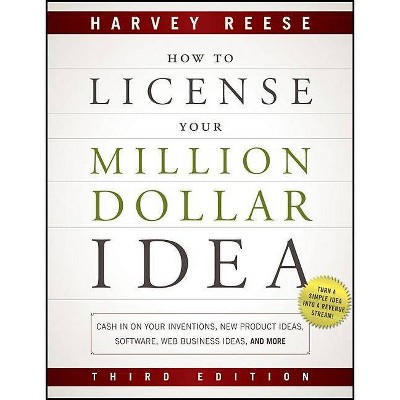 How to License Your Million Dollar Idea - 3rd Edition by  Harvey Reese (Paperback)