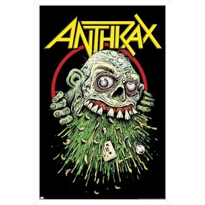 Trends International Anthrax - Zombie Puke Framed Wall Poster Prints - 1 of 4