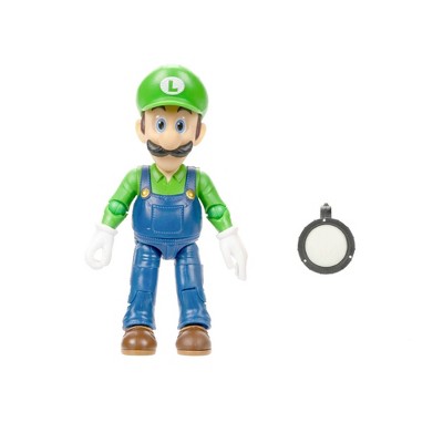 Nintendo The Super Mario Bros. Movie Luigi Figure with Flashlight Accessory