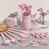 KTMBDW Kitchen Cooking Utensils Set, 22 pcs Non-Stick Silicone Cooking Kitchen Utensils Spatula Set for Cooking Fish, Eggs, Pancakes - 3 of 4