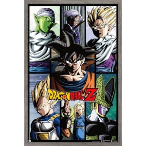 Trends International Dragon Ball Z - Grid Framed Wall Poster Prints - 1 of 4