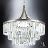 Urban Ambiance Luxury Traditional Traditional Chandelier,  29-1/4"H x 28"W,  Antique Silver Finish, UHP2465 - 3 of 4